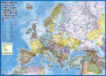 Puzzle Schmidt 1000 Map of Europe - Pret | Preturi Puzzle Schmidt 1000 Map of Europe