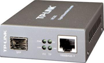 TP-Link, Media Convertor 1000Base-T to 1000Base-SX/LX/LH, SFP, montabil in sasiu MC220L - Pret | Preturi TP-Link, Media Convertor 1000Base-T to 1000Base-SX/LX/LH, SFP, montabil in sasiu MC220L