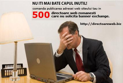 500 de directoare web romanesti - directoareweb.biz - Pret | Preturi 500 de directoare web romanesti - directoareweb.biz