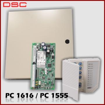 Kit DSC PC1616 cu sirena de exterior - Pret | Preturi Kit DSC PC1616 cu sirena de exterior