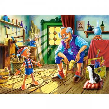 PUZZLE PINOCCHIO 120 PIESE CASTORLAND - Pret | Preturi PUZZLE PINOCCHIO 120 PIESE CASTORLAND