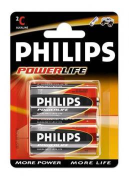 Philips baterii eXtreme Life LR14 (C), 2 bucati/blister - Pret | Preturi Philips baterii eXtreme Life LR14 (C), 2 bucati/blister