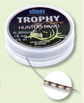 Fir textil Climax TROPHY HUNTERS BRAID 25m 0,30mm/15kg - Pret | Preturi Fir textil Climax TROPHY HUNTERS BRAID 25m 0,30mm/15kg