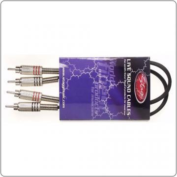 Pro audio cable - 2x male RCA-plug/2x male RCA-plug - Pret | Preturi Pro audio cable - 2x male RCA-plug/2x male RCA-plug