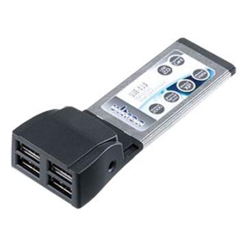 Adaptor ULTRON Express Card 4 x USB 2.0 - Pret | Preturi Adaptor ULTRON Express Card 4 x USB 2.0