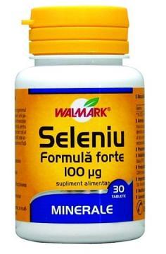 Seleniu Forte 100mcg *30cps - Pret | Preturi Seleniu Forte 100mcg *30cps