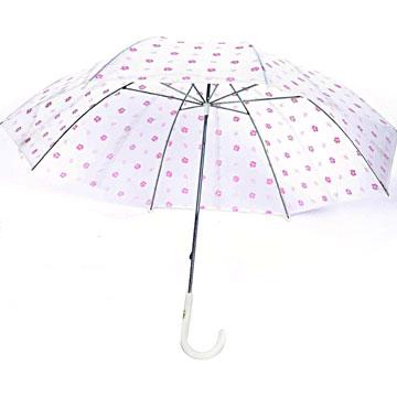 Umbrela transparenta, cu modele - Pret | Preturi Umbrela transparenta, cu modele