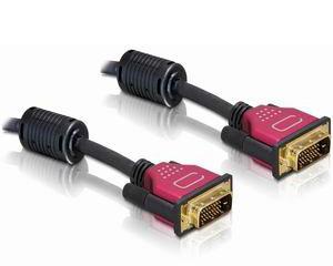 Cablu DVI Dual Link ecranat 1.8m, Delock 84345 - Pret | Preturi Cablu DVI Dual Link ecranat 1.8m, Delock 84345