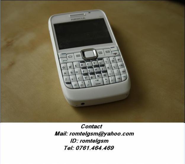 Carcasa Nokia E63 WHITE ( ALBA ) ORIGINALA COMPLETA SIGILATA - Pret | Preturi Carcasa Nokia E63 WHITE ( ALBA ) ORIGINALA COMPLETA SIGILATA
