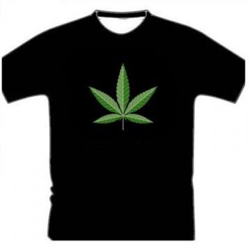 Tricou T-Qualizer Cannabis Leaf - Pret | Preturi Tricou T-Qualizer Cannabis Leaf