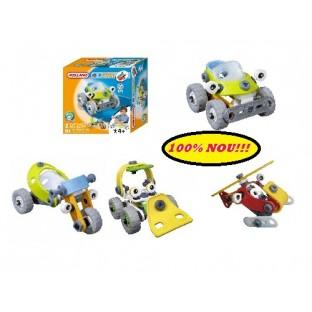 Joc de constructie mini buldozer Meccano 46-62 piese - Pret | Preturi Joc de constructie mini buldozer Meccano 46-62 piese