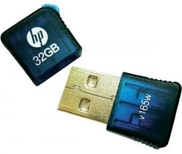 USB 2.0 flash drive 32GB HP V165W Mini-Mobile, blue, FDU32GBHPV165W-EF - Pret | Preturi USB 2.0 flash drive 32GB HP V165W Mini-Mobile, blue, FDU32GBHPV165W-EF