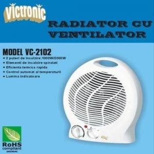 Radiator cu ventilator 2000w victronic vc2102 - Pret | Preturi Radiator cu ventilator 2000w victronic vc2102