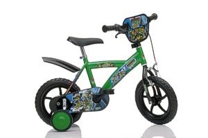 Dino Bikes - BICICLETA 912 YL - NINJA TURTLES - Pret | Preturi Dino Bikes - BICICLETA 912 YL - NINJA TURTLES