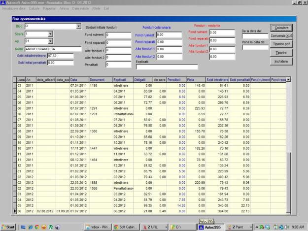 Program Autosoft Asloc- calcul cote intretinere asociatii proprietari - Pret | Preturi Program Autosoft Asloc- calcul cote intretinere asociatii proprietari