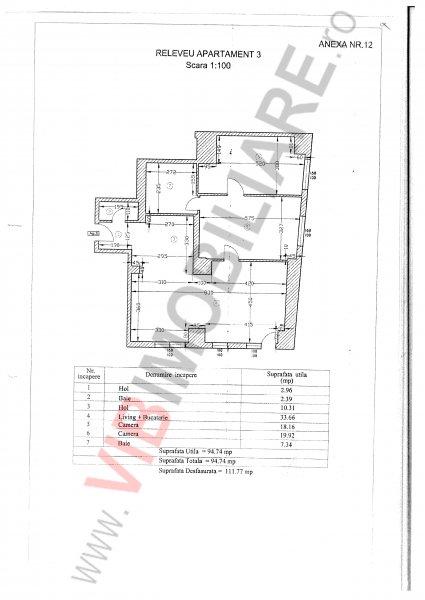 VIB13287 - Apartament 4 camere Unirii - Piata Constitutiei - dec - 110 mp - 124000 euro. - Pret | Preturi VIB13287 - Apartament 4 camere Unirii - Piata Constitutiei - dec - 110 mp - 124000 euro.