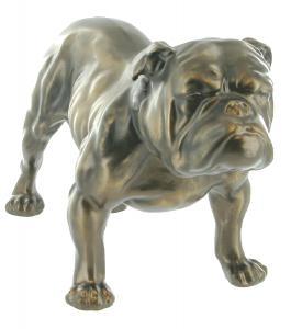 Bulldog, Cold Cast Bronze Sculpture by Beauchamp Bronze - Pret | Preturi Bulldog, Cold Cast Bronze Sculpture by Beauchamp Bronze