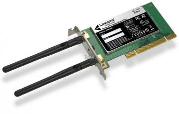 Linksys WMP600N-EU, Wireless-N PCI Adapter - Pret | Preturi Linksys WMP600N-EU, Wireless-N PCI Adapter