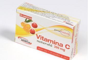 Vitamina C 300mg cu Propolis Zinc si Acerola *20cpr - Pret | Preturi Vitamina C 300mg cu Propolis Zinc si Acerola *20cpr