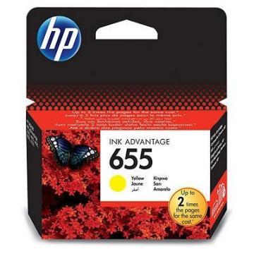 HP 655 Yellow Ink Cartridge, CZ112AE - Pret | Preturi HP 655 Yellow Ink Cartridge, CZ112AE