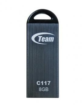 Memorie stick TEAM GROUP 8GB USB2.0 C117 Gray, TC1178GC01 - Pret | Preturi Memorie stick TEAM GROUP 8GB USB2.0 C117 Gray, TC1178GC01