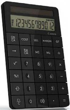 Calculator de birou X MARK 1, Calculator, negru, solar power (fara baterie), 12-digit, functii Business, Canon - Pret | Preturi Calculator de birou X MARK 1, Calculator, negru, solar power (fara baterie), 12-digit, functii Business, Canon