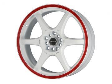 Tenzo-R DC-6 White Red Janta - Pret | Preturi Tenzo-R DC-6 White Red Janta