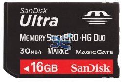 Sandisk Memory Stick Pro-HG Duo 16GB Ultra II - Pret | Preturi Sandisk Memory Stick Pro-HG Duo 16GB Ultra II