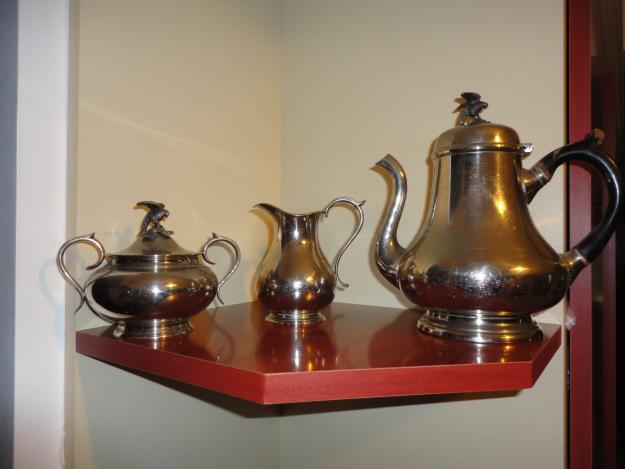 Set vechi ceai, argintat ceainic / cafetiera - Pret | Preturi Set vechi ceai, argintat ceainic / cafetiera
