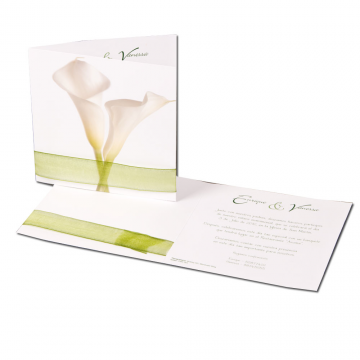 Invitatie de nunta eleganta cu cala - Pret | Preturi Invitatie de nunta eleganta cu cala