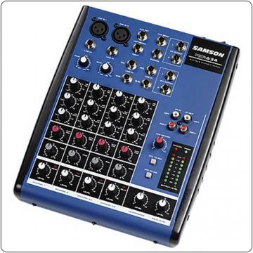 Samson MDR624 - 6 Channel Mixer - Pret | Preturi Samson MDR624 - 6 Channel Mixer