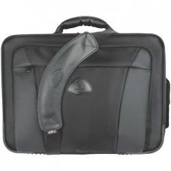 Geanta laptop 17", (heavy twill nylon 420D), D-LEX - negru - Pret | Preturi Geanta laptop 17", (heavy twill nylon 420D), D-LEX - negru
