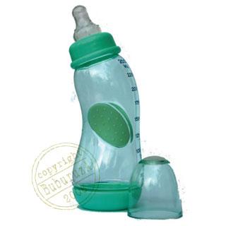 Biberon curbat anticolici 240 ml Nuby - Pret | Preturi Biberon curbat anticolici 240 ml Nuby