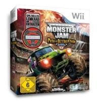 Monster Jam Path of Destruction + volan Wii - Pret | Preturi Monster Jam Path of Destruction + volan Wii