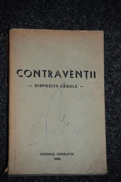 CONTRAVENTII - DISPOZITII LEGALE - - Pret | Preturi CONTRAVENTII - DISPOZITII LEGALE -