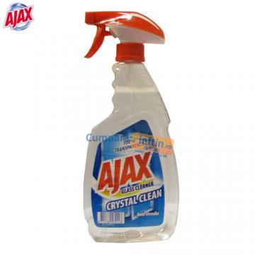 Solutie curatat geamuri Ajax Crystal Clean 500 ml - Pret | Preturi Solutie curatat geamuri Ajax Crystal Clean 500 ml