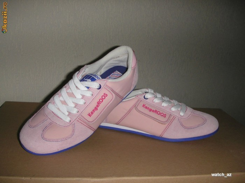 Super adidasi/tenisi dama KANGAROOS ORIGINALI Noi Sz 36 superbi piele intoarsa roz pal ! - Pret | Preturi Super adidasi/tenisi dama KANGAROOS ORIGINALI Noi Sz 36 superbi piele intoarsa roz pal !