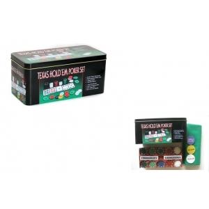 Texas holdem profesional poker set 36x24cm - Pret | Preturi Texas holdem profesional poker set 36x24cm