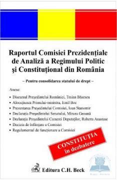 Raportul Comisiei Prezidentiale de Analiza a Regimului Politic si Constitutional din Romania - Pret | Preturi Raportul Comisiei Prezidentiale de Analiza a Regimului Politic si Constitutional din Romania