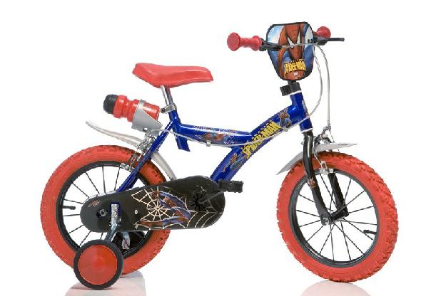 Bicicleta Spiderman cu roti cu diametrul de 14 - Pret | Preturi Bicicleta Spiderman cu roti cu diametrul de 14