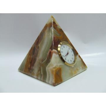 Cadou Piramida onix cu ceas - Pret | Preturi Cadou Piramida onix cu ceas