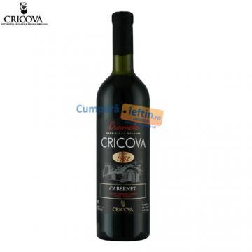 Vin demisec Cabernet rosu 0 75 L Cricova - Pret | Preturi Vin demisec Cabernet rosu 0 75 L Cricova