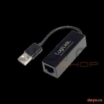 Adaptor USB 2.0 la Gigabit Ethernet Logilink "UA0158" - Pret | Preturi Adaptor USB 2.0 la Gigabit Ethernet Logilink "UA0158"