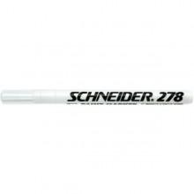 Marker cu vopsea SCHNEIDER 278, corp alb, varf 0,8 mm - alb - Pret | Preturi Marker cu vopsea SCHNEIDER 278, corp alb, varf 0,8 mm - alb