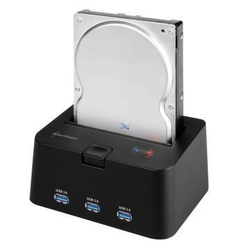 Sharkoon SATA QuickPort H3 USB3.0 + Transport Gratuit - Pret | Preturi Sharkoon SATA QuickPort H3 USB3.0 + Transport Gratuit