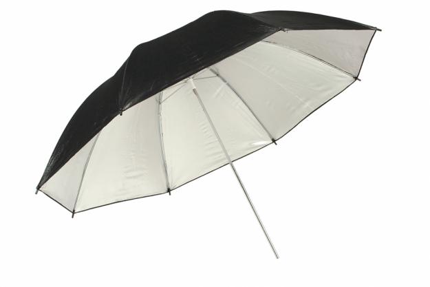 Umbrela studio reflexie silver/black 103cm - Pret | Preturi Umbrela studio reflexie silver/black 103cm