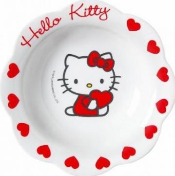 Hello Kitty Sweet Heart - Farfurie adanca 20.5 cm - Pret | Preturi Hello Kitty Sweet Heart - Farfurie adanca 20.5 cm
