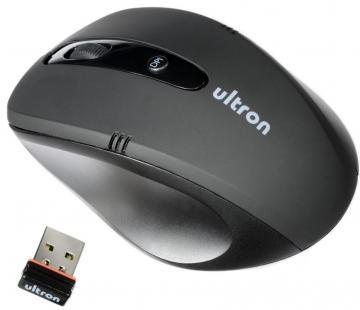 Mouse optic wireless, cu 3 butoane, 1600dpi, micro USB receiver, negru, Ultron (90837) - Pret | Preturi Mouse optic wireless, cu 3 butoane, 1600dpi, micro USB receiver, negru, Ultron (90837)