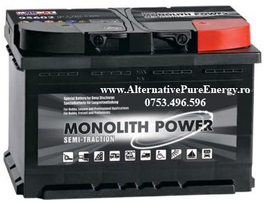 Baterie Monolith Power Deep Cycle 100Ah Solar Eoliana Gel fara intretinere - Pret | Preturi Baterie Monolith Power Deep Cycle 100Ah Solar Eoliana Gel fara intretinere