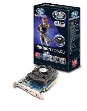 Sapphire ATI Radeon HD 5670 HM, PCI-E, 512MB DDR5, 128Biti, SML SAPP - Pret | Preturi Sapphire ATI Radeon HD 5670 HM, PCI-E, 512MB DDR5, 128Biti, SML SAPP